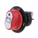 Battery Power Cut Off Switch Isolator for Marine Boat Car Vehicle 100A Red
