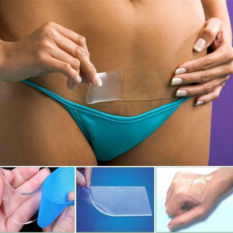 Silicone Gel Sheet Scar Treatment Repair Keloid Cesarean Away Wound Removal`o Gn