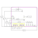 Spot Welding Time and Current Controller Control Panel Timing Current with