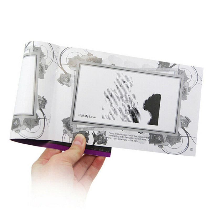 Magic moving images books kids children magic tricks props toys 3C