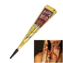 3pc dark red instant herbal henna cones temporary tattoo kit body art paint LJ