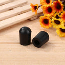 2pcs/set Rubber Tips Black for Upright Double Bass Endpin Accessories
