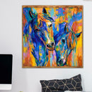 5D DIY Full Drill Diamond Painting Cross Stitch Embroidery Kit (Horse06)