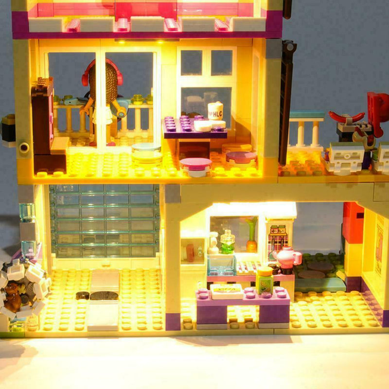 LED Light Kit DIY Girl Friendship House Lighting Building for LEGO 41340 A8U1