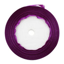 3/8" 10mm 25 Yards Satin Ribbon Roll Wedding Party Craft DIY Decoration Pur K1K3