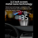 3.5 Inch Windscreen Projector Car HUD Head-Up Display Auto OBDII Port Head-