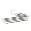 Pants Hanger Closet Organizer Non Slip Multi Layers Stainless Steel Adjusta M7O6