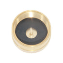 5x Brass Cap 1 LB Propane Bottles Small Gas Tank Cylinder Protective Caps