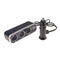 Car Power Adapter Triple Cigarette Lighter Socket Splitter Dual USB Port DC 12V