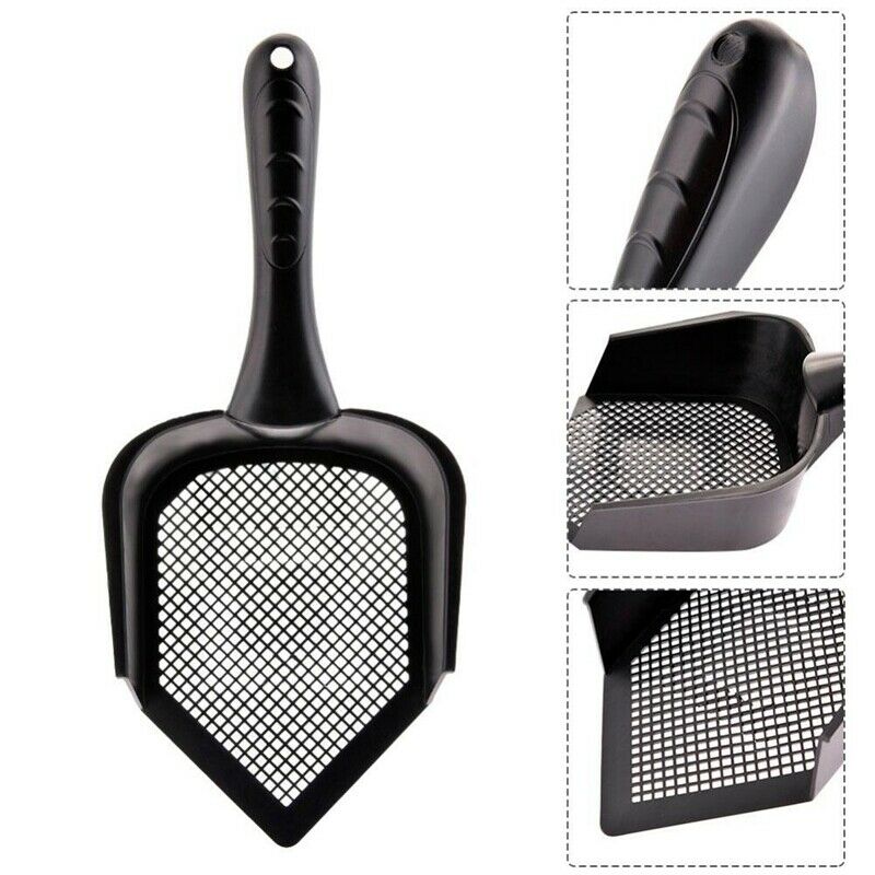 Indoor Portable Durable Plastic Practical Cleaning Cat Pet Litter Scoop Wit