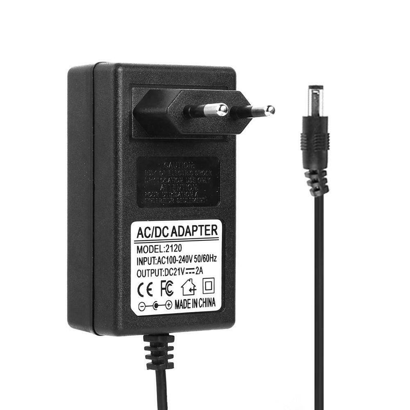 21V 2A 18650 Lithium Battery Charger DC5.5mm Power Adapter Charger (EU)