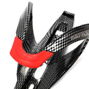 Bicycle Water Bottle Holder Road Bike Fiber Glass Drink Kettle Cage (Red)