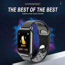F8S Bluetooth Smart Bracelet Men Sports Watch Heart Rate Monitor Fitness Tracker