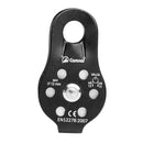 Rock Tree Climbing Pulley Arborist Rope Rigging Block Equipment Tool 26KN Black