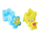 3Pcs Cute Sandwich Cutters Mini Cookie Cutter Shapes Set For Kids Bento Cut R6W1