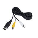 2m Standard AV Cable for Sega Genesis 1 for Television with RCA Conections