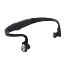 Fasdga Helmets Headphones Sport MP3 Player Wireless FM TF Card Black
