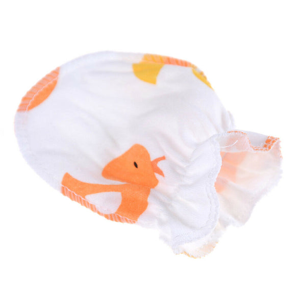 2 Pairs Cotton Newborn Mittens Handguard 0-6M Baby Infant Anti scratching Gloves
