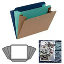 Accordion Pocket Metal Cutting Dies Stencil Scrapbook Embossing Paper Craft