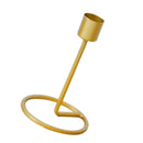 2pcs/set Iron Candle Holder for Home Bedroom Christmas Wedding Party Decor
