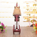 Soldier Nutcracker Rocking Horse Collectible Wooden Christmas Nutcracker,