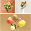 Easter Egg Tree Branch Home Decoration Painting Eggs Party DIY Decor D8L6