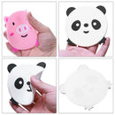 2 Pcs Cute Animal Silicone Coffee Placemat Button Coaster Cup Mat Glass Cup M9B5