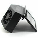 1set Solar car ventilation fan / double hood Auto exhaust fan / solar car d