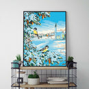40x50cm Two Birds Home Decor Art Pictures DIY Painting By Numbers Kit Gift