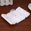Foldable Pill Box Mini Container Drug Tablet Storage Case 7 Days Pill Case