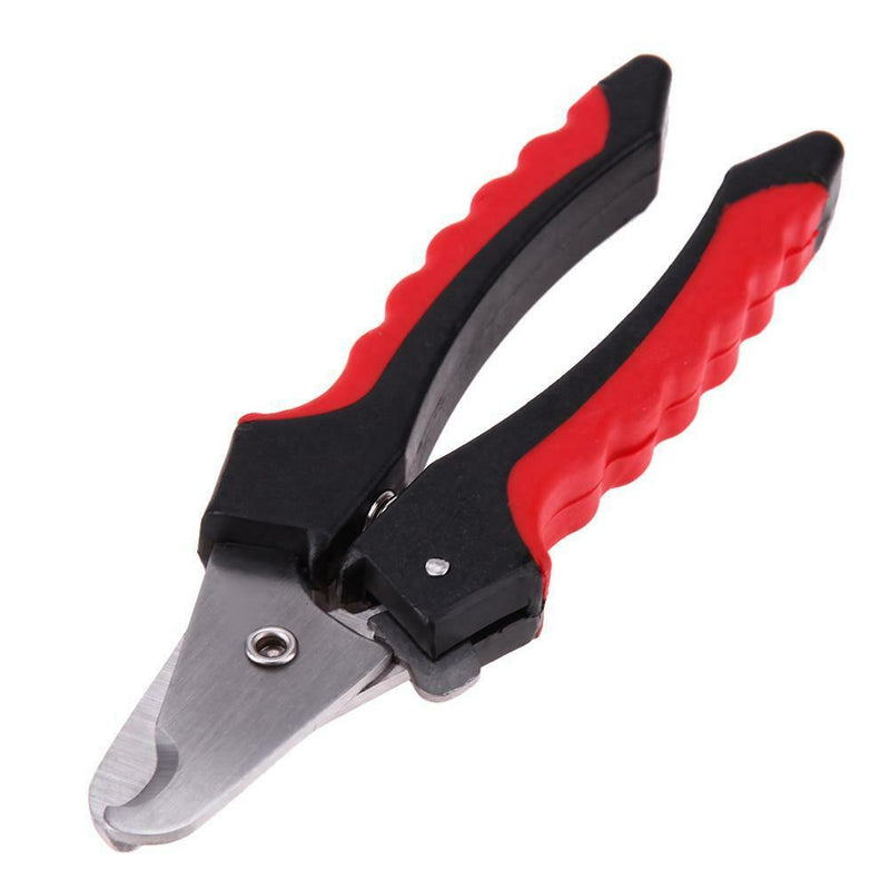 Stainless Steel Cutter Claws Scissor Dog Nail File Trimmer Clipper(12cm)