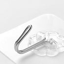 20Pcs Hook Strong Transparent Suction Wall Sucker Hanger Waterproof Adhesiv G5H7