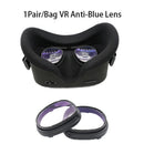 Magnetic Eyeglass Frame VR Disassemble Anti-Blue Len for Oculus-Quest VR GlS Ew