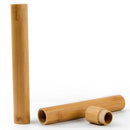 5X(Bamboo Bamboo Toothbrush Tube Green Travel Home Wash Portable Wooden To L2Z8)