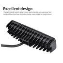 6'' 12V 48W 16 LED Work Light Flood Beam Bar Car SUV OffRoad Driving Fog LampsME