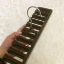 10 grid Storage Rack Tie Belt Scarf Rack Organizer Closet Wardrobe Space Sa K4O9
