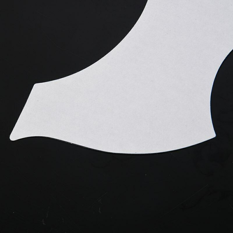 Pickguard-Acoustic-Acoustic Guitar Pickguard, Self Adhesive, Black