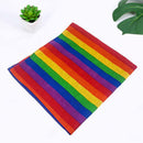 6 x Rainbow Bandana Pride Stripe Headband Headscarf Accessory Hair Festiv XVB
