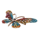 Black Butterfly Brooch Mix Color Rhinestone Brooches For Women Lady Fashion L5H7