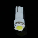 10 pcs T5 Dashboard Wedge LED Light 5050 SMD Instrument Bulbs Lamp White DC 12V