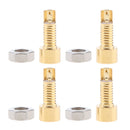 4 Pieces Pure Copper MMCX Connectors Headset Earphone Solder Connector