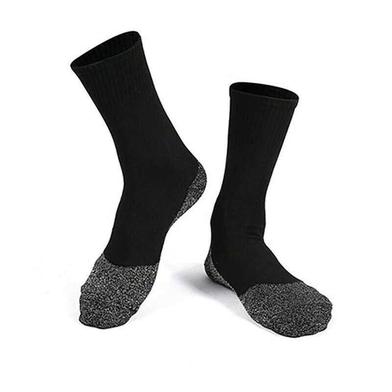 Winter 35 degree Aluminized Keep Feet Long Sock Heat Fibers Insulation Belo X1F3