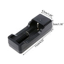 Single Charging Slot Charger With USB Cable For 18650 16340 14500 Li-ion Ba O2F1