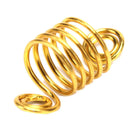 160x/set Hair Coil Dreadlocks Beads Cuffs Braiding Clips Twisted Braid New BX