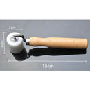 2 Pcs Heavy Duty Stainless Steel Duplex Bearing Hand Wallpaper Seam Roller DIY