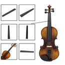4/4 Violin Fingerboard Ebony Fingerboard Violin Part Aceessories