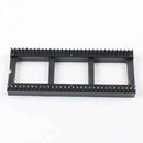 10Pcs New 1.778Mm Pitch 64 Pin Dip Solder Type Wide Ic Socket Adapter