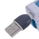 1m USB Data Charger Cable V8 Micro USB Type C Combo Male Retractable Cable 3c