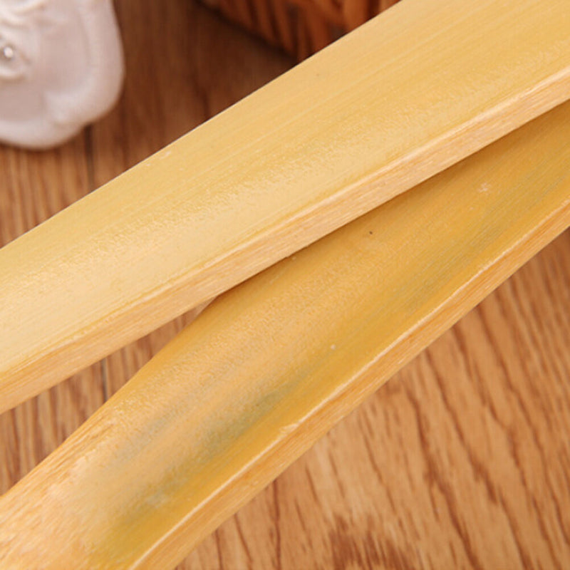 18" Handy Bamboo Massager Back Scratcher  Wooden Body Stick Roller Itch Relax JR