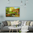 Hut 5D Full Round Diamond Painting DIY Cross Stitch Embroidery (LD330)